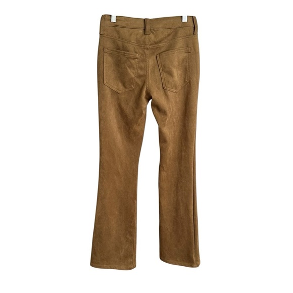 BANANA REPUBLIC Low Rise Bootcut Vegan Suede 90s Vintage Inspired Pants Size 26 - Picture 6 of 12
